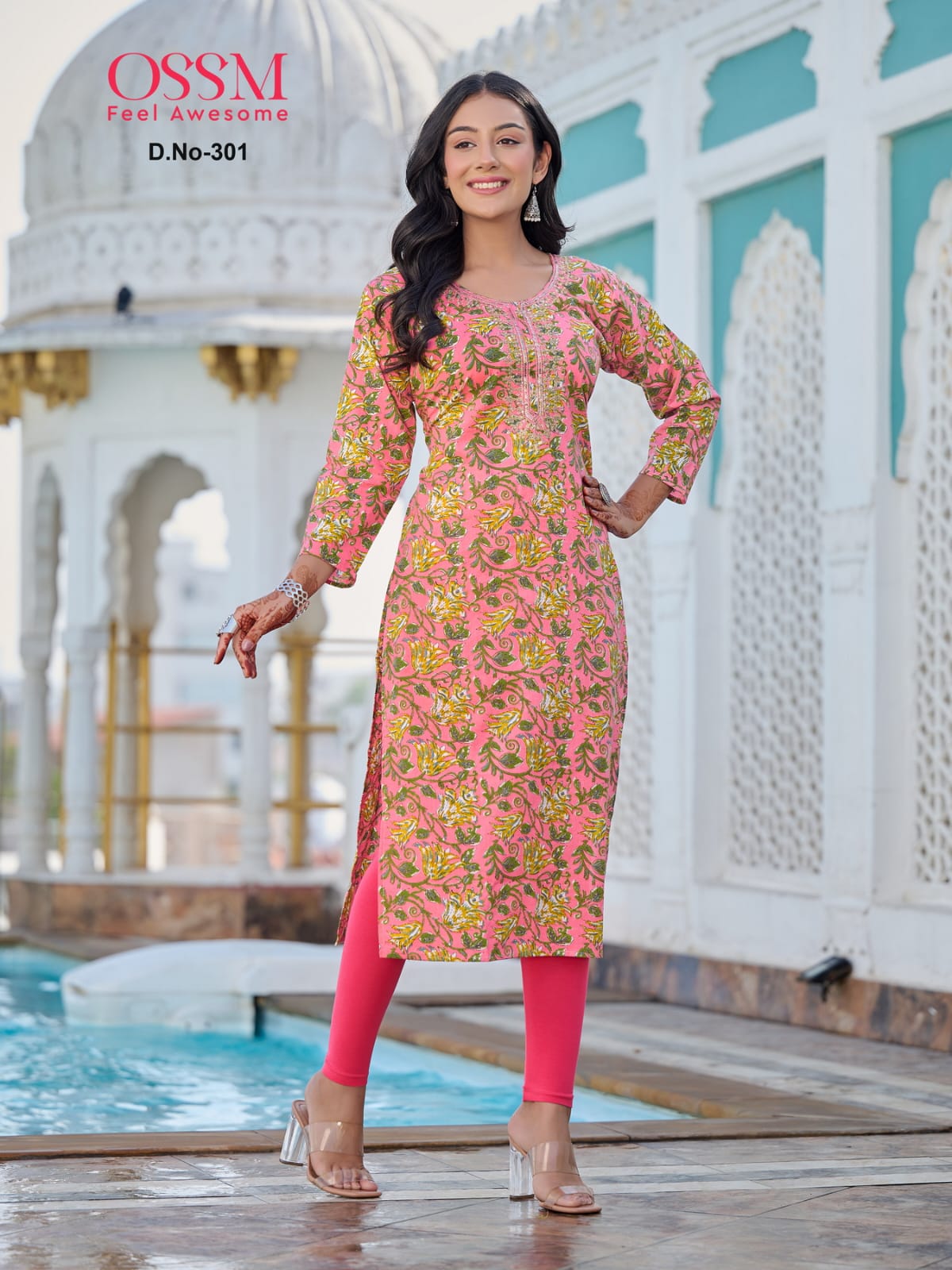 Summer Fashion Vol 3 By Ossm Printed Kurtis Catalog